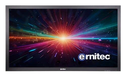 0070-24165-HB3000-INDOOR - Ernitec 65-Inch 4K UHD 3000-Nit High-Brightness 24/7 Indoor Digital Signage Display