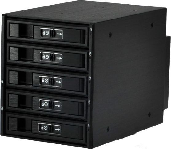 JJ-3052M-SS - Jou Jye 5-Bay 2.5"/3.5" SATA/SAS 6Gb/s Hot-Swap Backplane