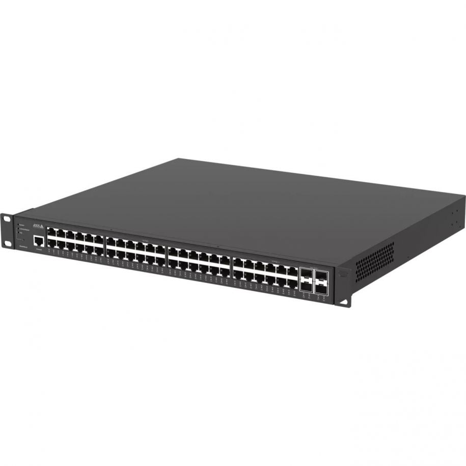 02620-002 - Axis 8-Port Gigabit PoE+ 2-Port SFP Managed Network Switch