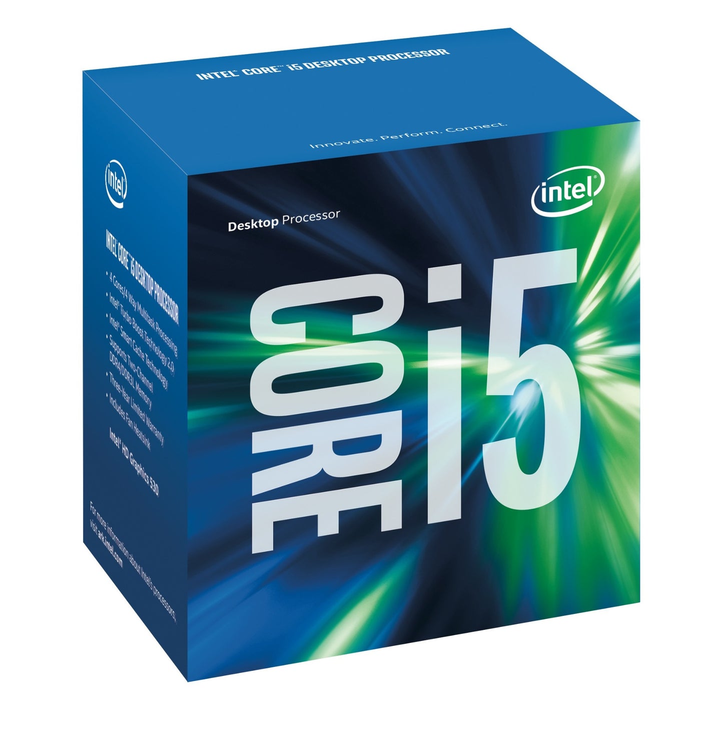 Intel Core i5-6600K processor 3.5 GHz 6 MB Smart Cache Box