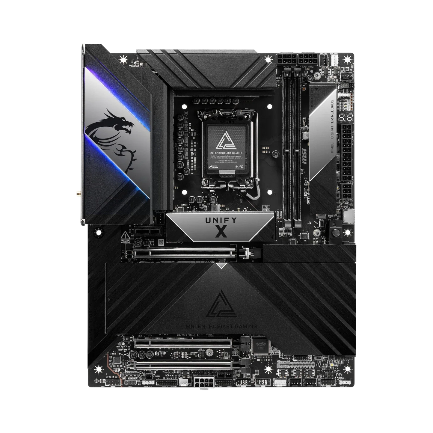 MEGZ890UNIFY-X - MSI LGA 1851 Intel Z890 SATA 6Gb/s ATX Motherboard