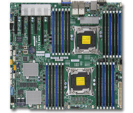 Supermicro X10DRC-T4+ Intel® C612 LGA 2011 (Socket R) Extended ATX