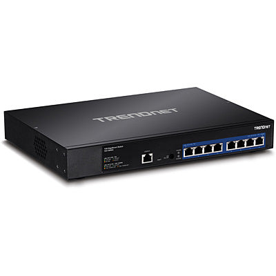 8-PORT 10G EDGESMART SWITCH, MODEL TEG-7080ES, IS A COST-EFFECTIVE SWITCH SOLUTI