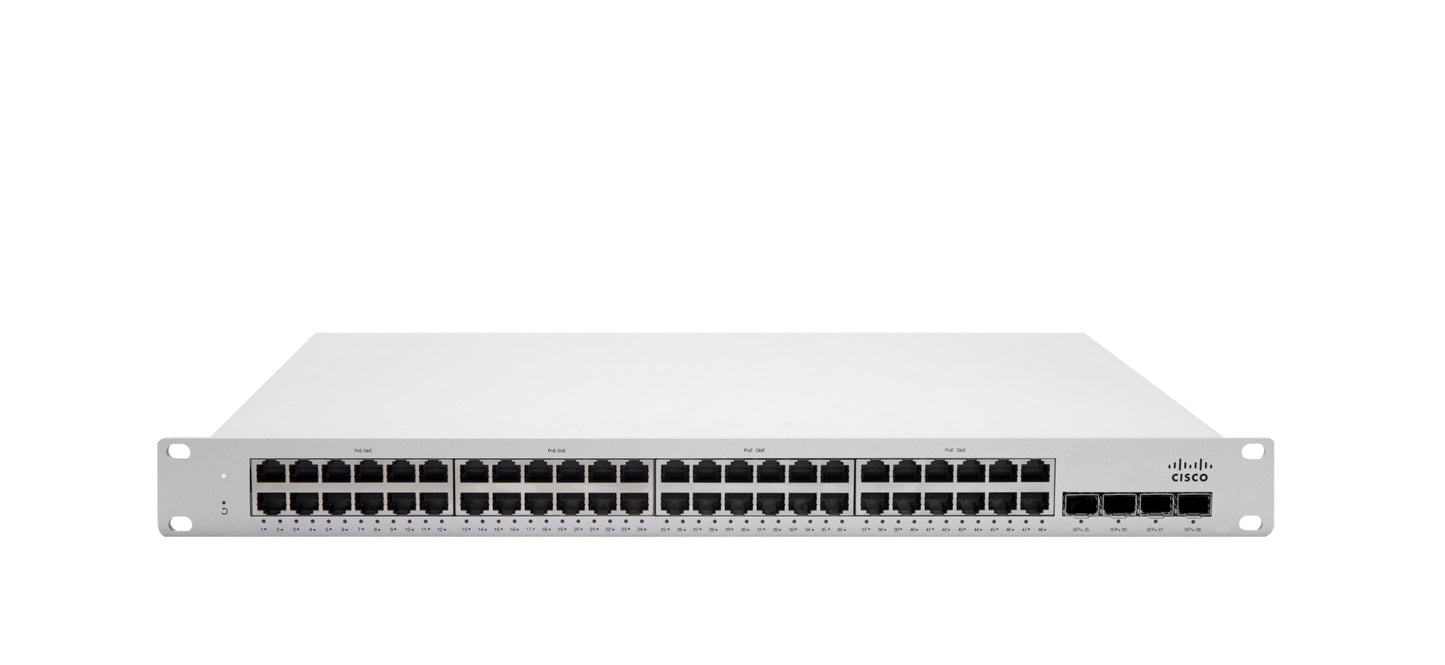 Cisco Meraki MS250-48 Managed L3 Gigabit Ethernet (10/100/1000) 1U Gray