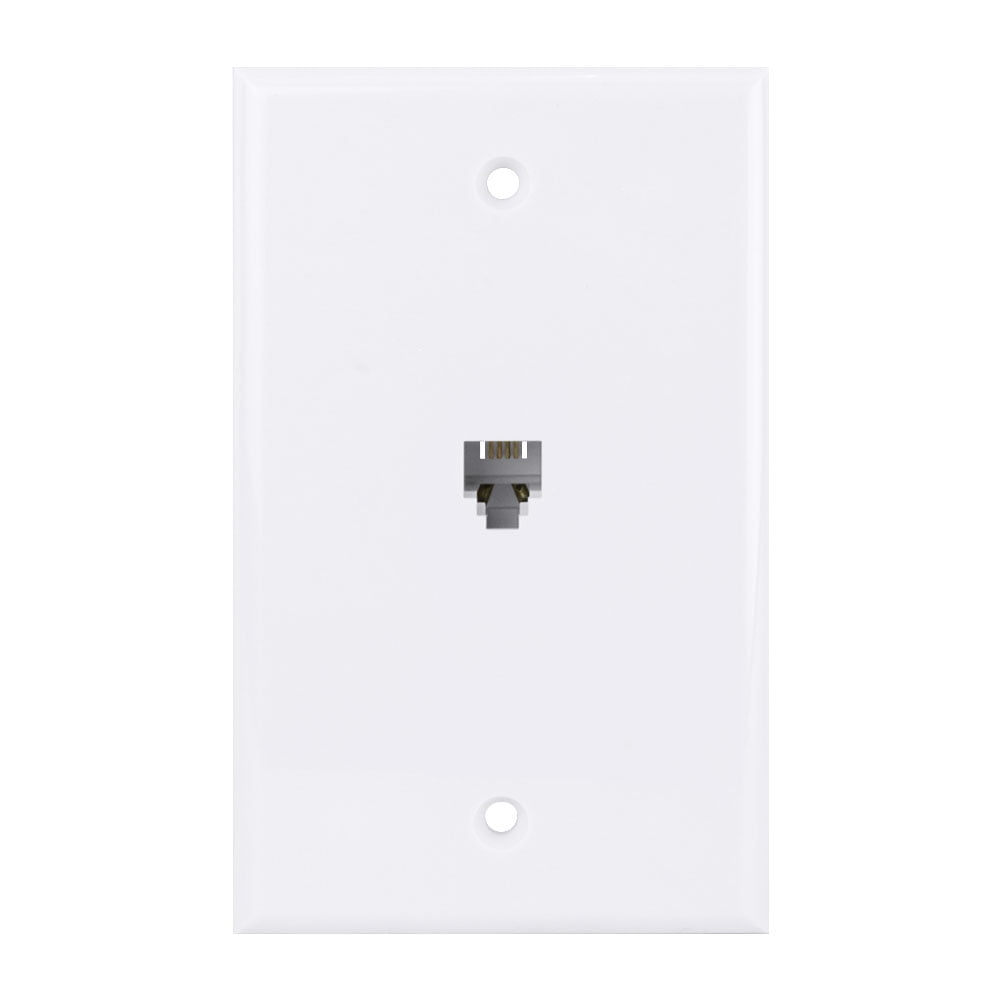 TP247WHR - RCA Tp247whr Phone Jack Wall Plate