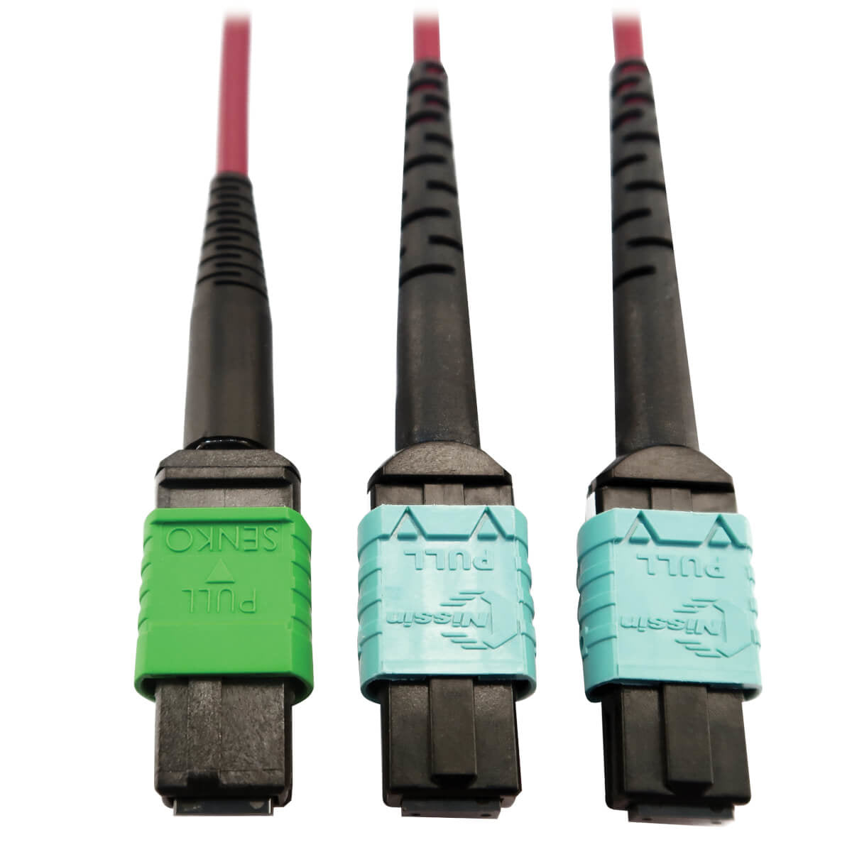 Tripp Lite N846D-01M-16DMG fiber optic cable 39.4" (1 m) MTP OFNP OM4 Magenta