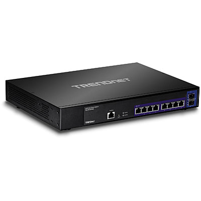 Trendnet TEG-30102WS network switch Managed Gigabit Ethernet (10/100/1000) 1U Black