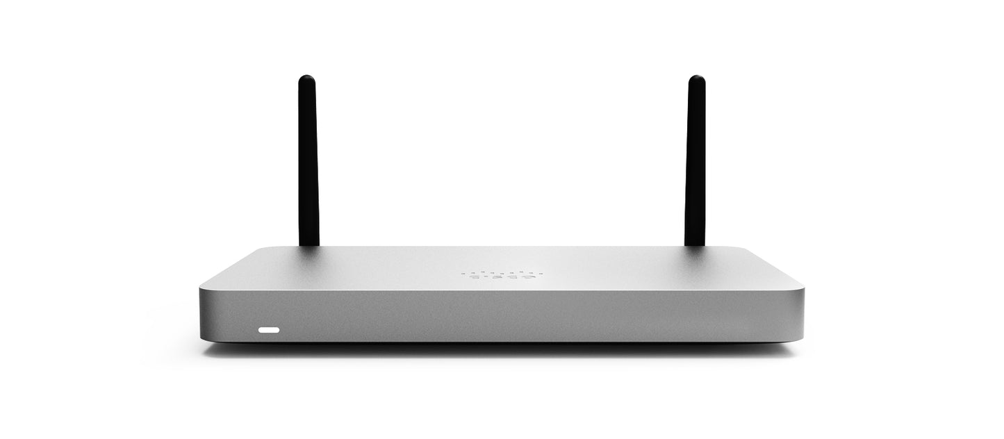 MERAKI MX67W ROUTER/SECURITY APPLIANCE WITH 802.11AC