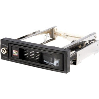 HSB100SATBK - StarTech.com HOT-SWAP ANY 3.5IN SATA HARD DRIVE EASILY FROM ANY COMPUTER WITH A 5.25IN BAY -