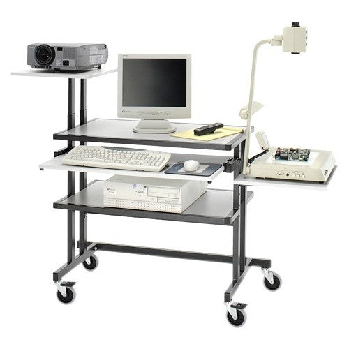 Da-Lite Multi-Media Trolly - MMT Black PC Multimedia cart