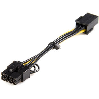 PCIEX68ADAP - StarTech.com THIS PCI EXPRESS 6 PIN TO 8 PIN POWER ADAPTER CABLE LETS YOU CONNECT A STANDARD
