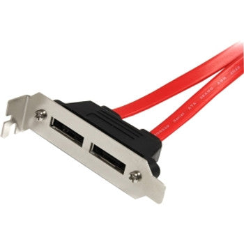 ESATAPLT2LP - StarTech.com 2 PORT LOW PROFILE SATA TO ESATA PLATE ADAPTER
