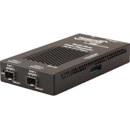 S4110-4848-NA - Transition Networks Stand-alone Fiber to Fiber Media Converter