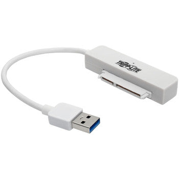 U338-06N-SATA-W - Tripp Lite USB 3.0 SUPERSPEED TO SATA III ADAPTER CABLE WITH UASP, 2.5 IN. SATA HARD DRIVES