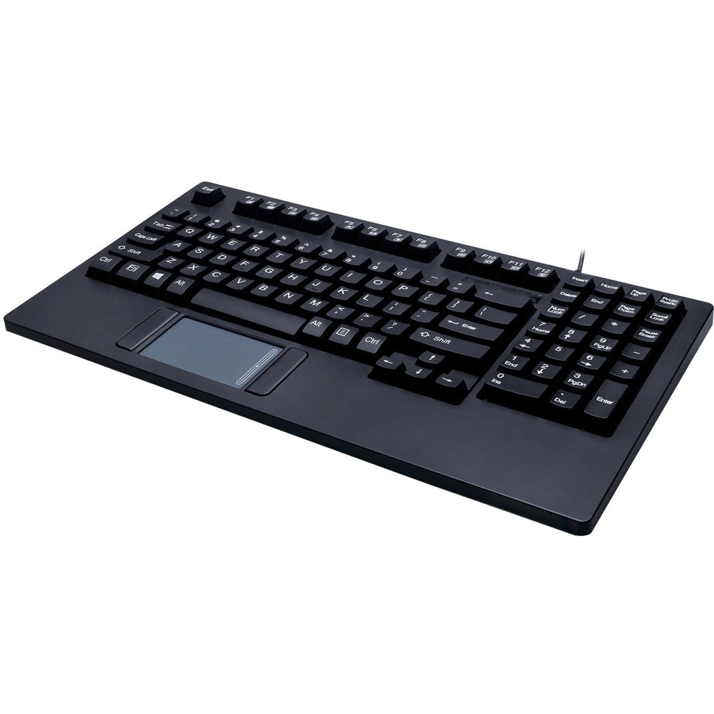 AKB-425UB - Adesso EASYTOUCH USB COMPACT KEYBOARD WITH GLIDE POINT TOUCHPAD FITS IN 19 1