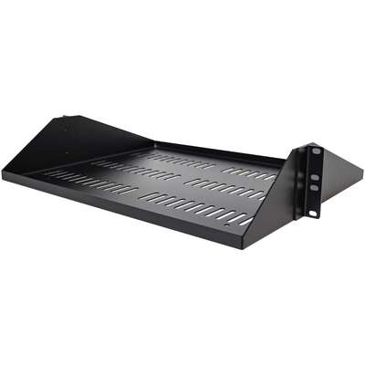 SHELF2U14CENTERV - StarTech 2U Server Rack Shelf 19"x14" Universal Vented Cantilever Tray