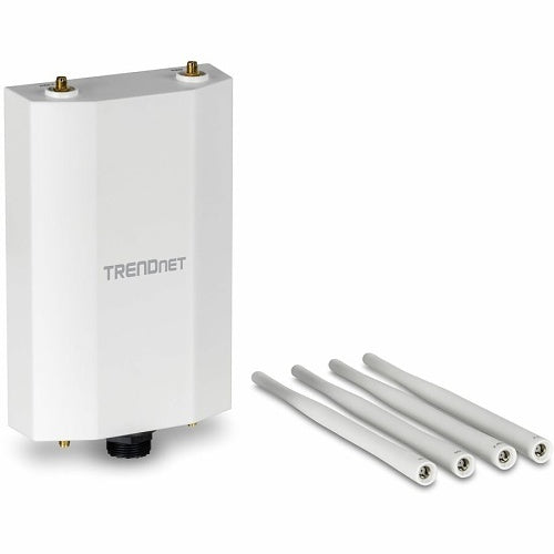 TEW-941APBO - TRENDnet 5 dBi WiFi 6 AX1800 Outdoor PoE+ Omni Directional Access Point