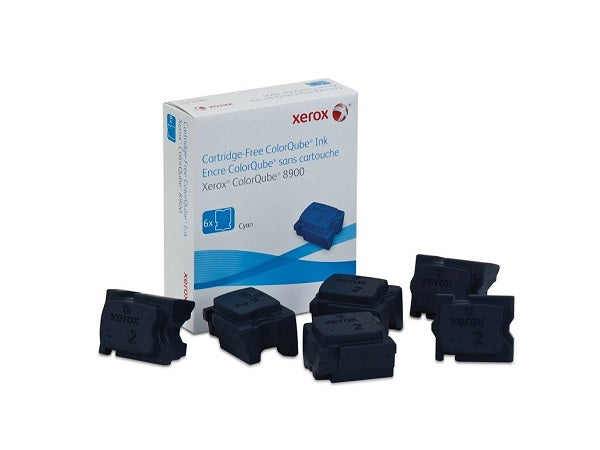 108R01014 - Xerox SOLID INK CYAN, CQ 8900 (6 STICKS)