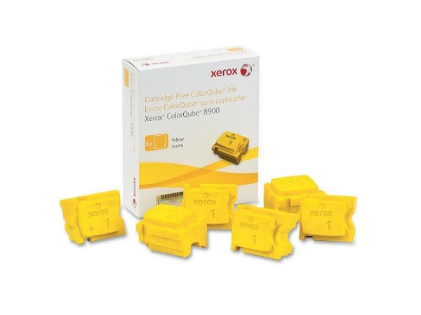 108R01016 - Xerox SOLID INK YELLOW, CQ 8900(6 STICKS)