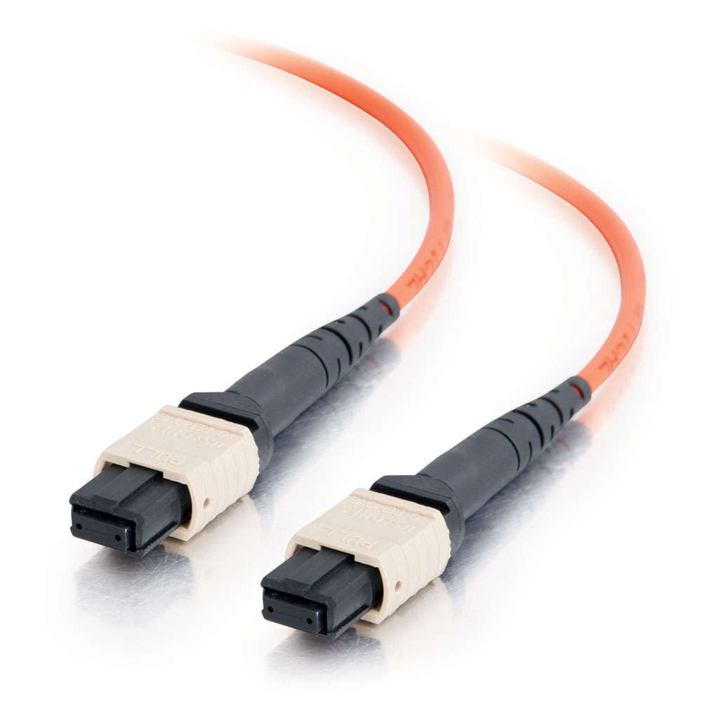 C2G 50m MTP 50/125 Multimode Fiber Assembly Ribbon Cable fiber optic cable 1968.5" (50 m) Orange