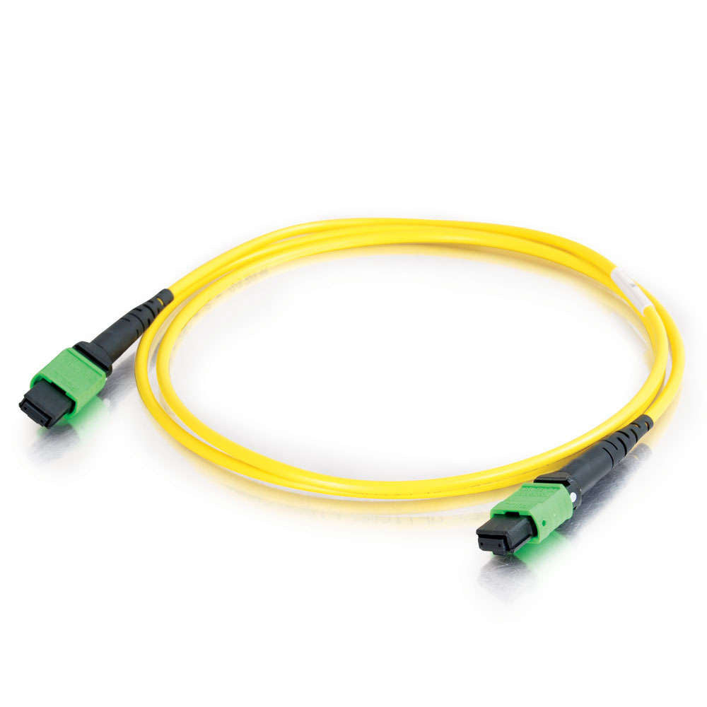 C2G 5m MTP 9/125 Plenum-Rated Single-Mode Fiber Assembly Ribbon Cable fiber optic cable 196.9" (5 m) Yellow