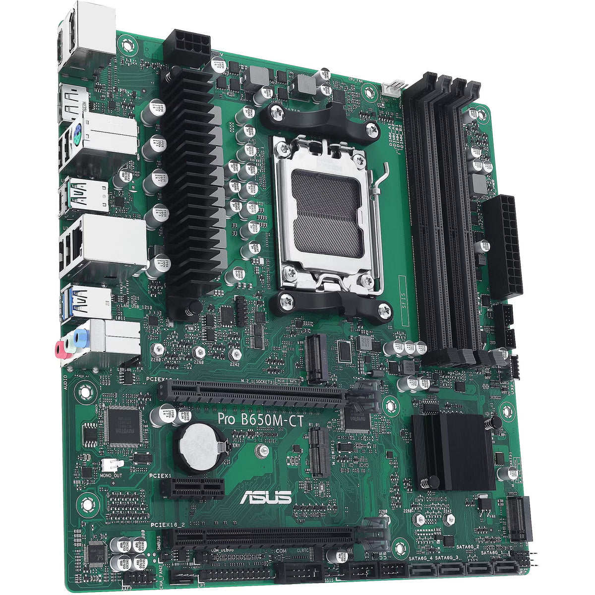 90MB1EC0-M0EAYC - Asus PRO B650M-CT AM5 DDR5 Micro-ATX Motherboard