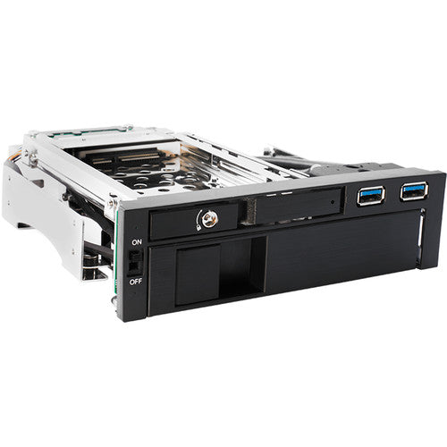 KF-256-BK - Kingwin 2.5" & 3.5" HDD Multi-Function Hot-Swap Rack