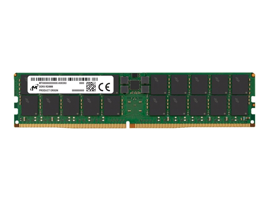 MTC40F2046S1RC56BD2R - Micron DDR5 RDIMM 64GB 2RX4 5600 CL46 16GBIT SINGLE