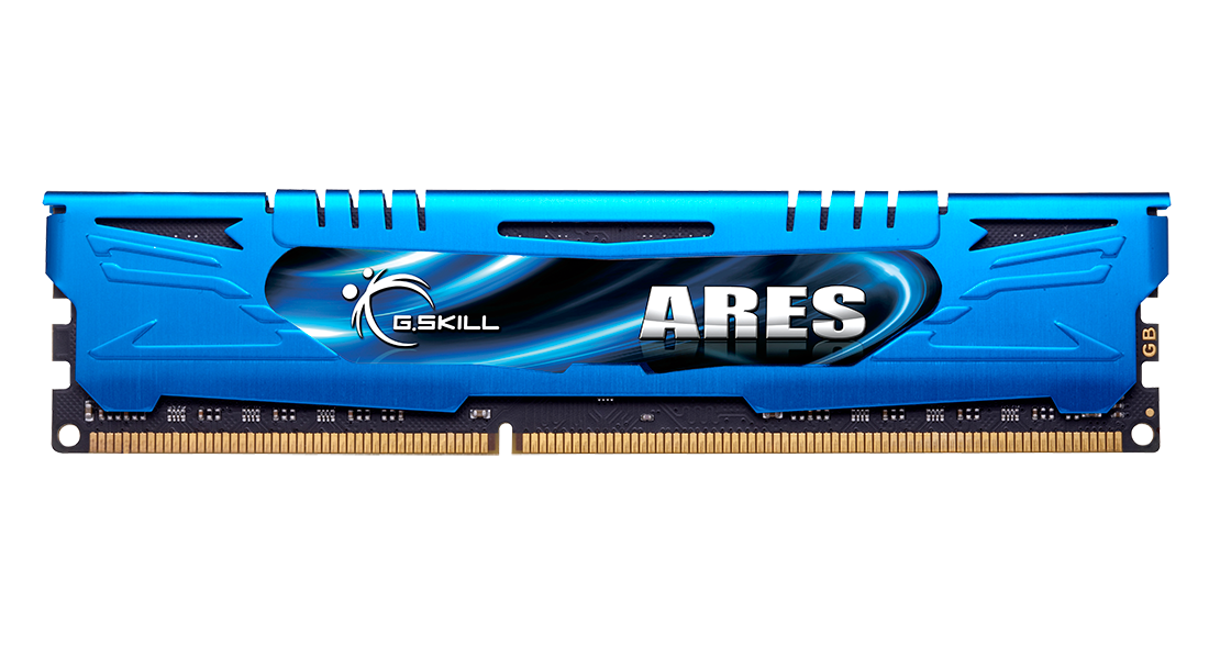 F3-2400C11D-16GAB - G.Skill Ares 16GB 2x8GB DDR3-2400 CL11 Desktop Memory Kit