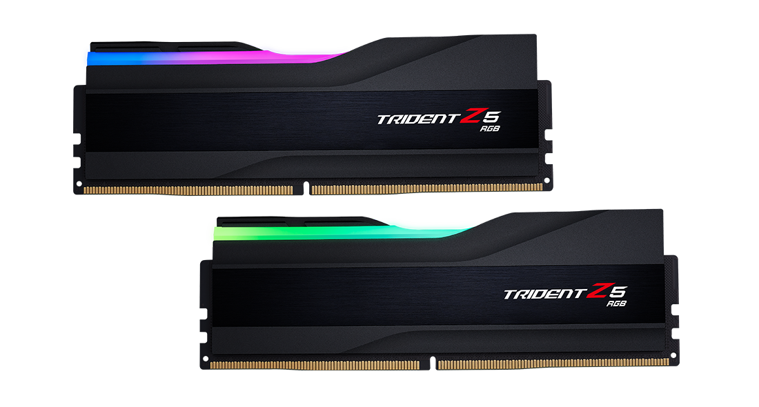 F5-6000J3036F16GX2-TZ5RK - G.Skill Trident Z5 RGB Series 32GB 2 x 16GB 288-Pin PC RAM DDR5 6000 Desktop Memory