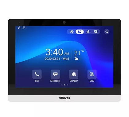 C319S - Akuvox Indoor-Station Touch Screen Android POE white