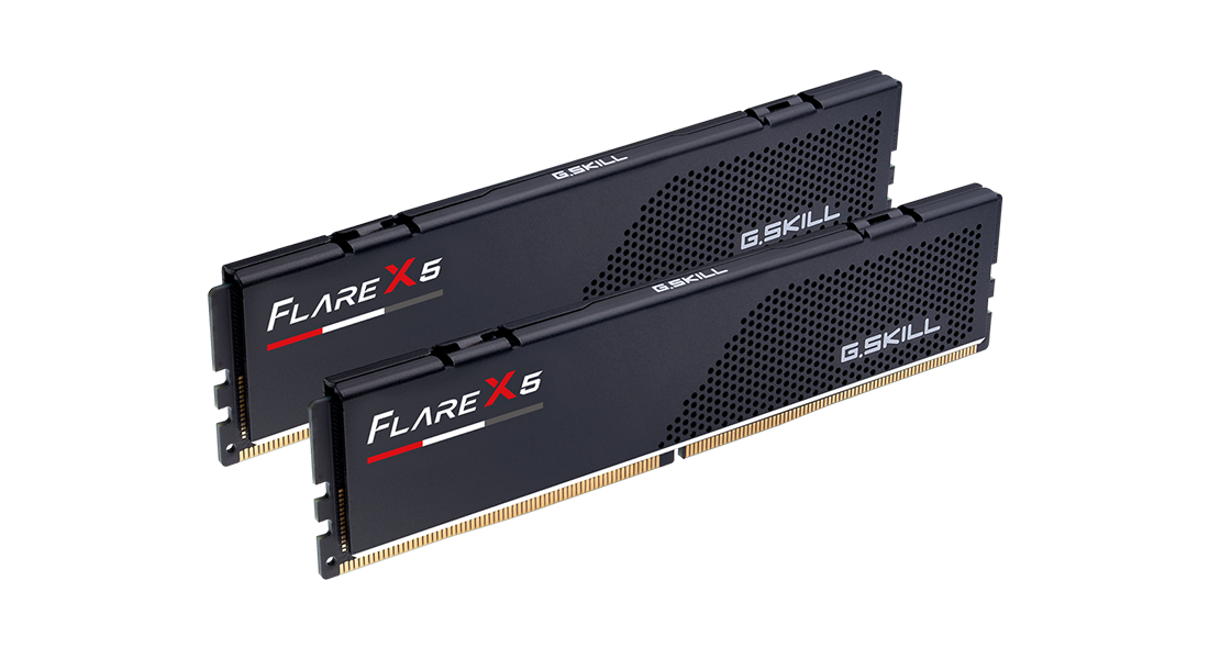 F5-6000J3444F64GX2-FX5 - G.Skill Flare X5 128GB 2 x 64GB 288-Pin PC RAM DDR5 6000 PC5 48000 Desktop