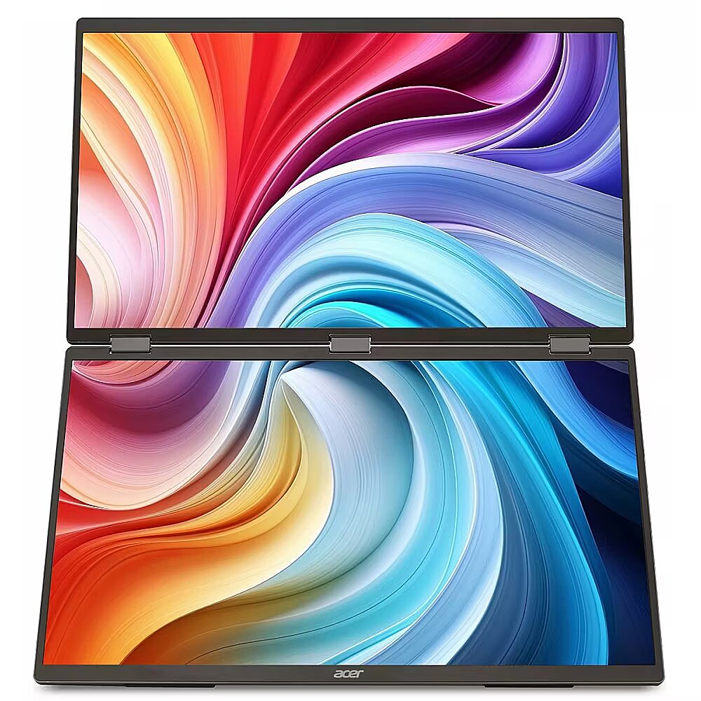 UM.XP3EE.E01 - Acer 18.5-inch Full HD IPS Dual-Screen Portable LED Monitor