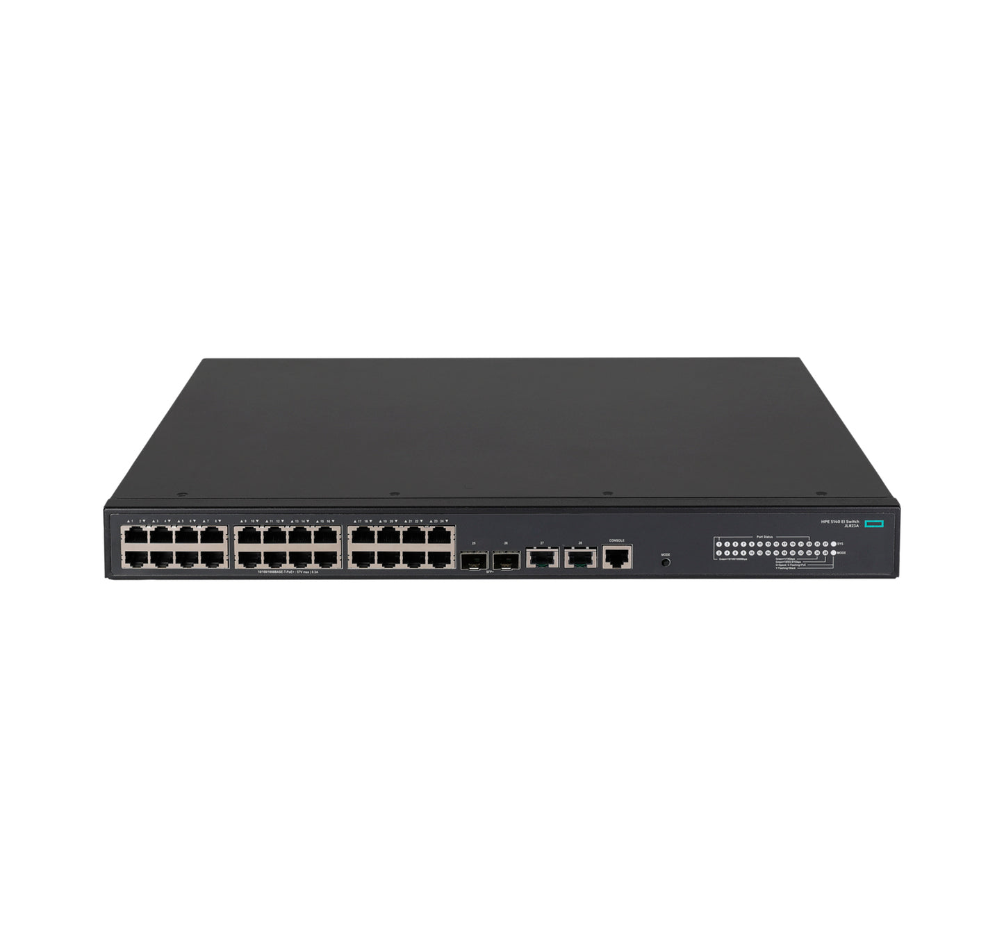 Hewlett Packard Enterprise FlexNetwork 5140 24G POE+2SFP+2XGT EI Managed L3 Gigabit Ethernet (10/100/1000) Power over Ethernet (PoE) 1U