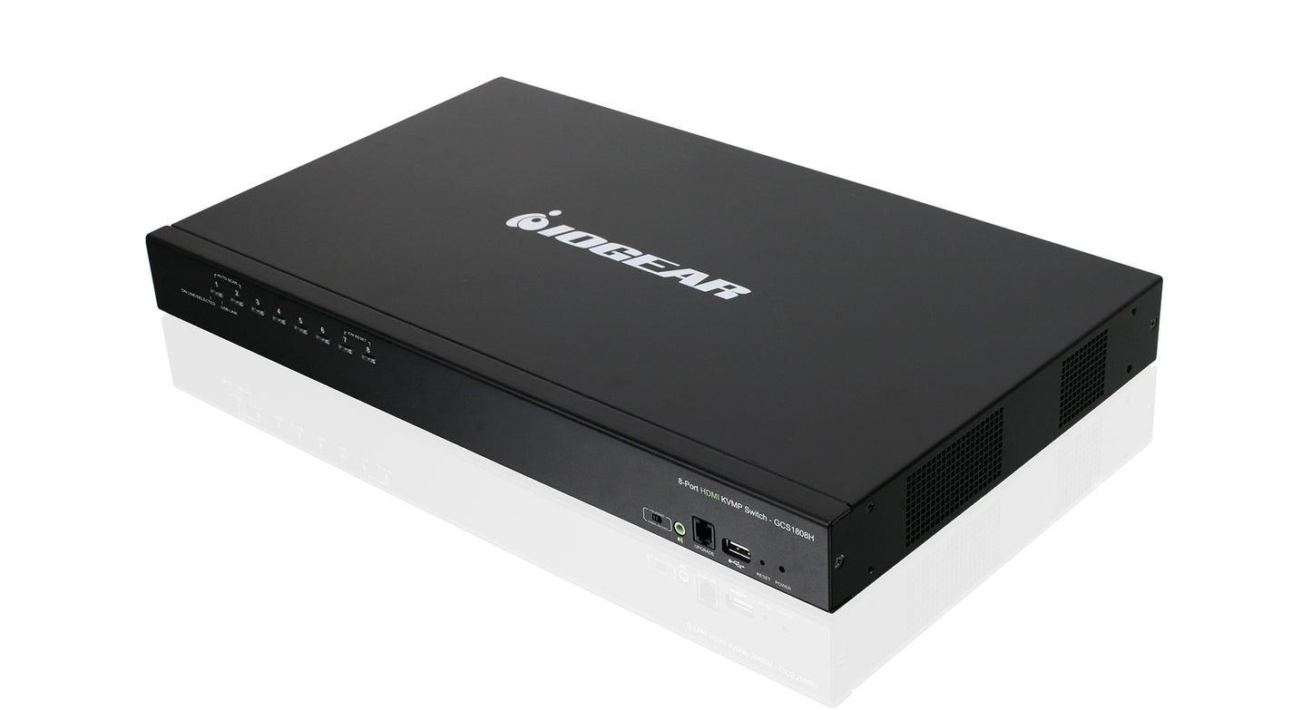 GCS1808H - iogear 8PORT USB HDMI KVMP SWITCH TAA