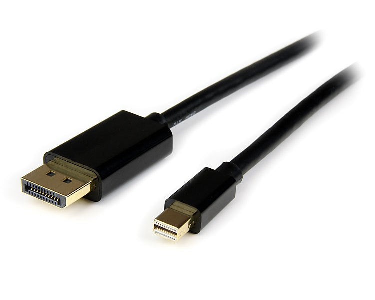 MDP2DPMM4M - StarTech.com 4M/13.1FT MINI-DP TO DISPLAYPORT V1.2 CABLE; 4KX2K(3840X2400 60HZ)/21.6 GBPS BAN