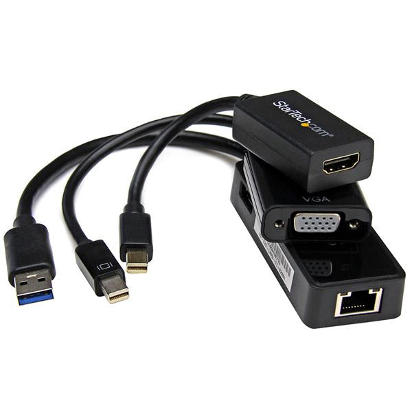 StarTech.com MSTP3MDPUGBK video cable adapter Black