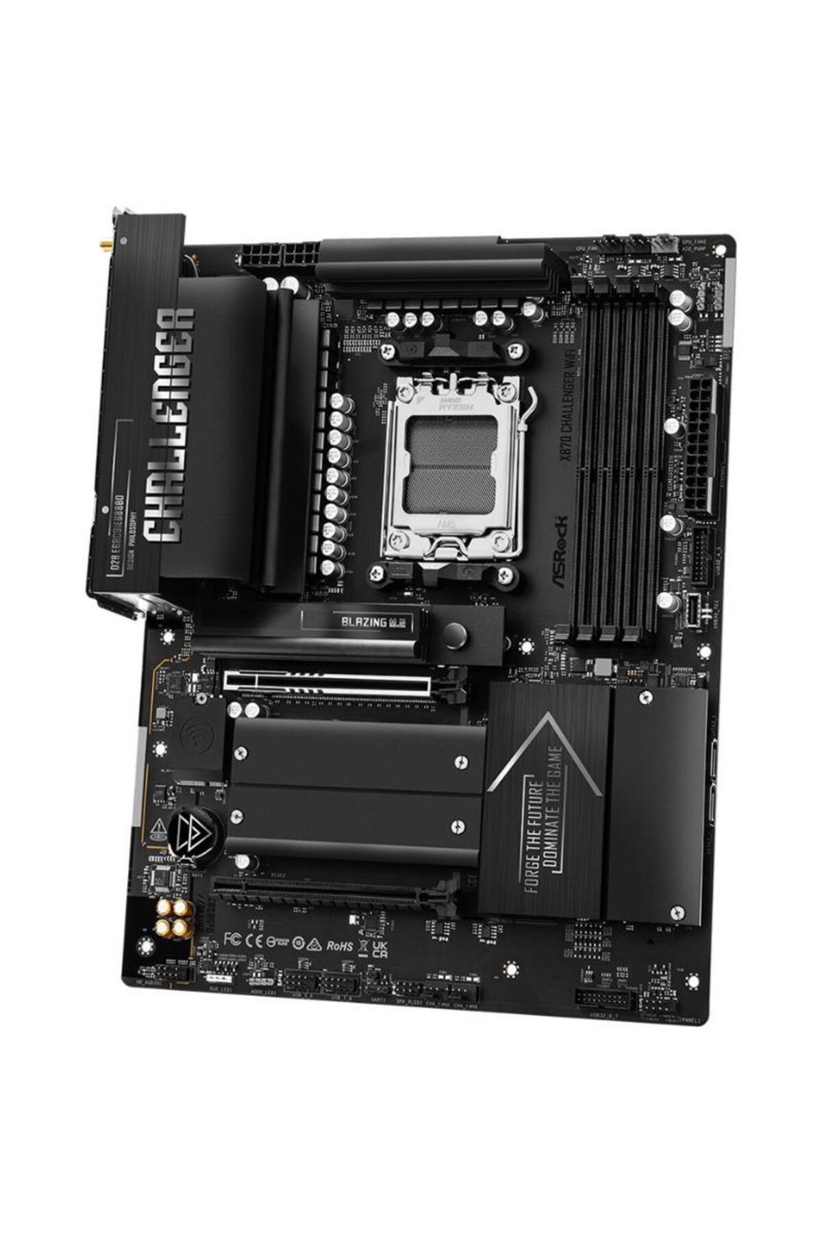 90-MXBUG0-A0UAYZ - ASRock X870E Challenger WiFi AMD AM5 ATX Motherboard