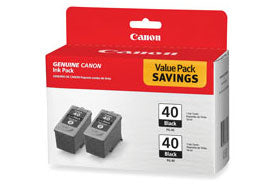 0615B013 - Canon PG-40 BLACK TWIN PACK