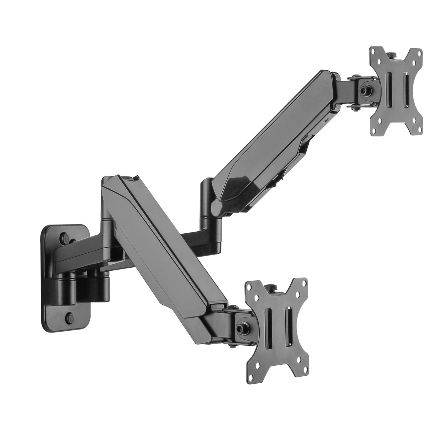 CE-MT2M12-S1 - Siig PREMIUM ALUMINUM GAS SPRING WALL MOUNT - DUAL MONITOR