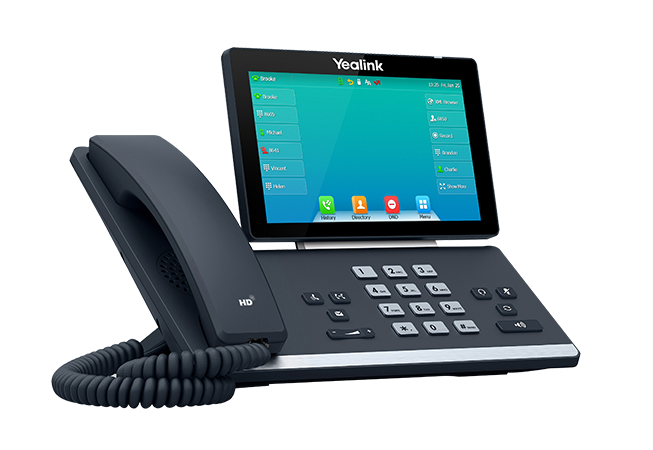T57W - Yealink SIP IP Phone Grey Wired Handset