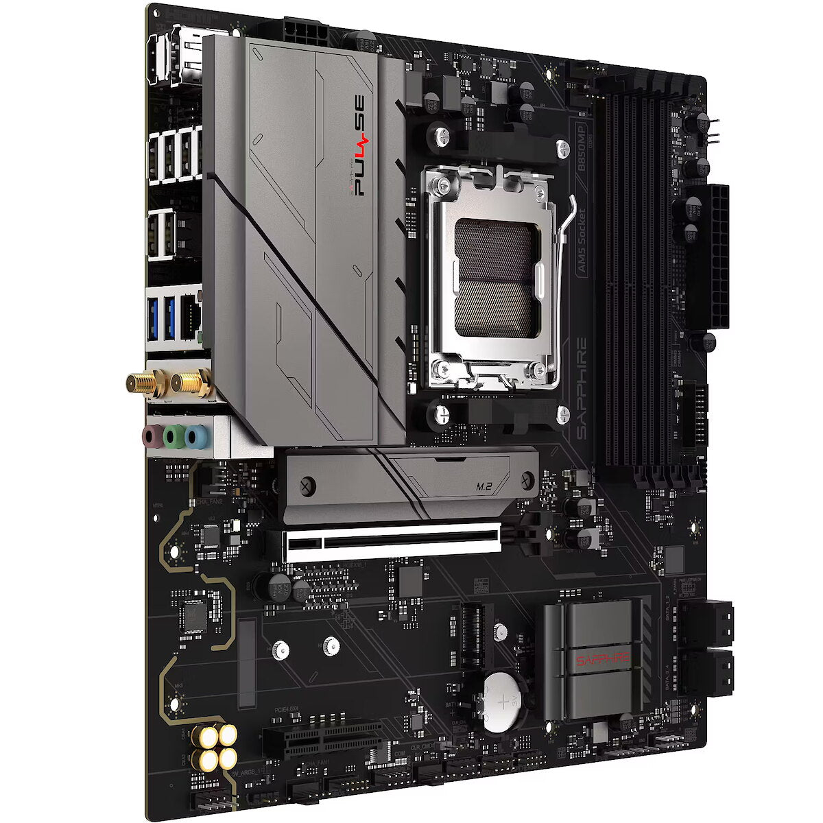 52123-04-40G - Sapphire PULSE B850M WiFi AMD AM5 Micro-ATX Motherboard