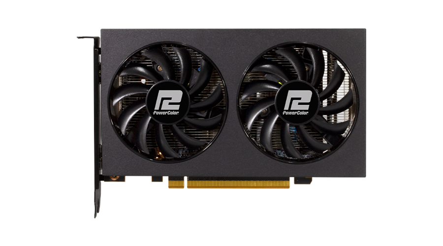 X6500XT4GBD6-DH-OC - PowerColor Fighter AMD Radeon RX 6500 XT 4GB GDDR6 Graphic Card