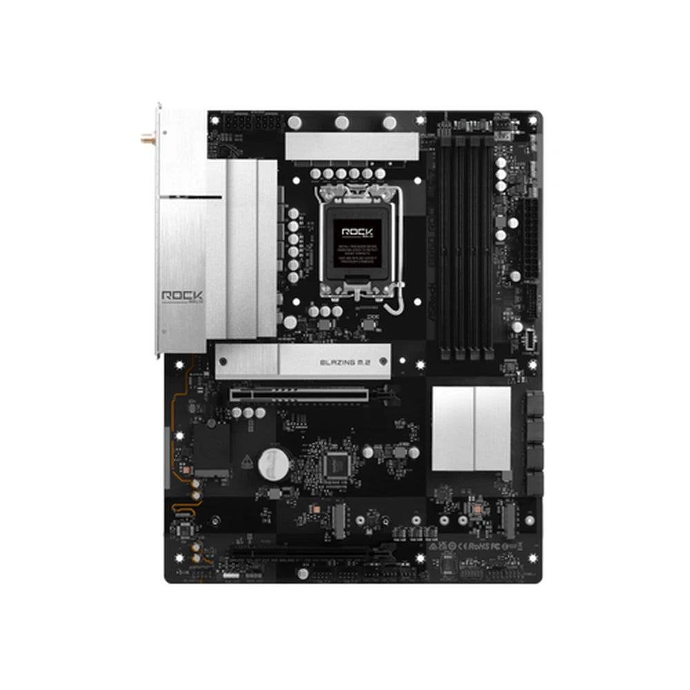 90-MXBUA0-A0UAYZ - ASRock B860 Rock WiFi 7 Intel LGA1851 ATX Motherboard