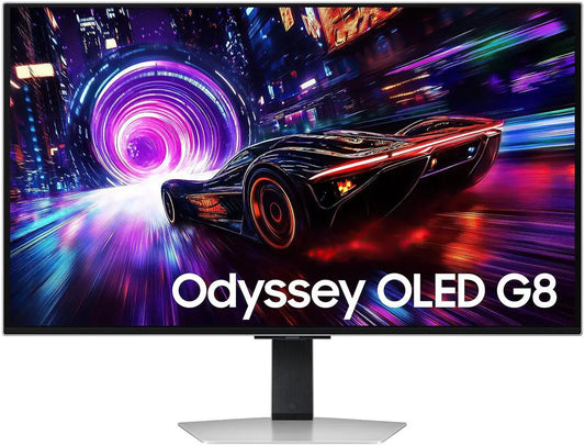 LS32FG810SNXZA - Samsung 32" Odyssey OLED G8 G81SFGaming Monitor UHD 4K 240Hz Silver