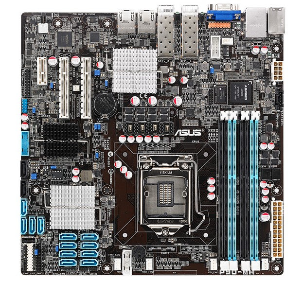 ASUS P9D-MH/SAS/10G-DUAL Intel® C224 LGA 1150 (Socket H3) micro ATX