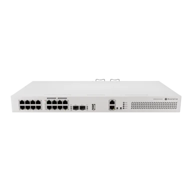 CRS418-8P-8G-2S+RM - MikroTik 16-Port Gigabit 8-Port PoE+ 2-Port 10G SFP+ Managed Switch