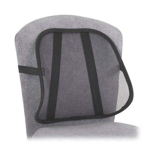 7153BL - Safco Mesh Backrest 17-1/2w X 3-1/8d X 15h Black