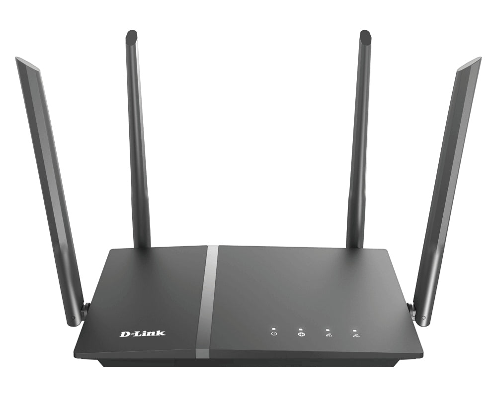D-Link AC1200 wireless router Gigabit Ethernet Dual-band (2.4 GHz / 5 GHz) Black