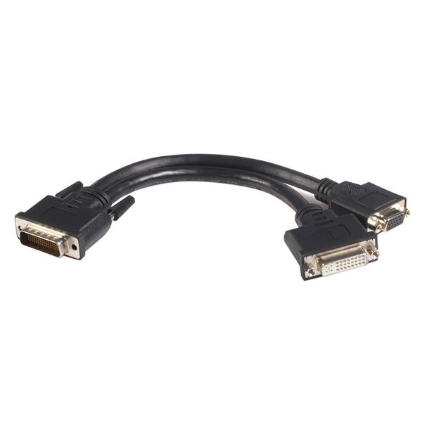 DMSDVIVGA1 - StarTech.com 8IN LFH 59 TO DVI I VGA DMS 59 CABLE